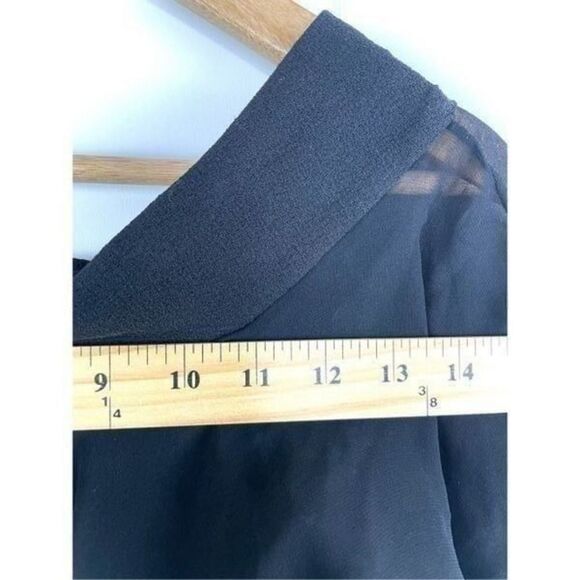 Dress the Population Bridal 'VIOLET' OFF THE SHOULDER CHIFFON GOWN DRESS XS - Picture 7 of 12